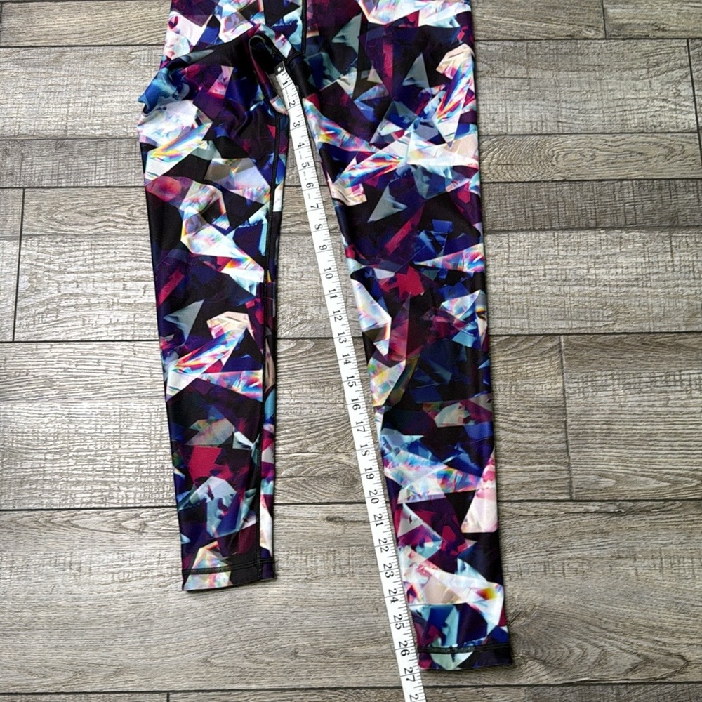 Peloton Colorful Abstract Pattern Reversible Legg… - image 4